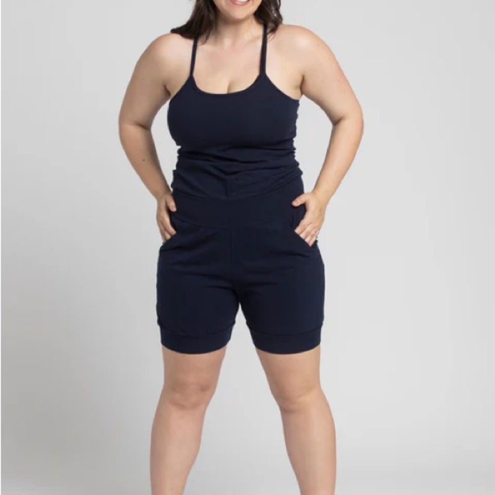 Ripple Short Yoga Jumpsuit